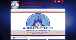 Desktop Screenshot of ahepadistrict20.org